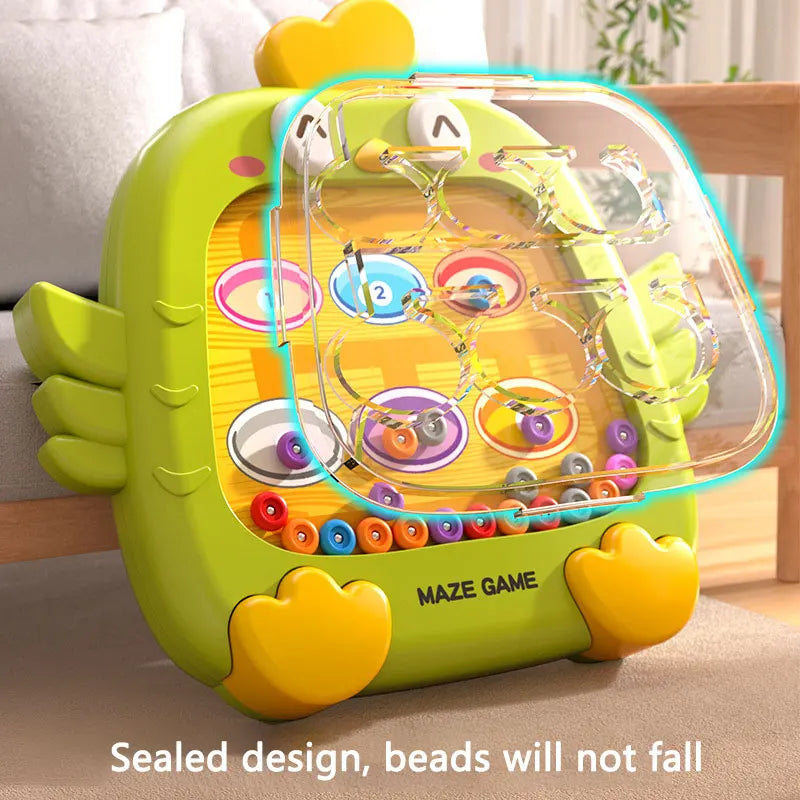 Magnetic Color Number Maze Board for Kids - Montessori Educational Toy Control Focus Training Puzzle Game STEM Sensory Toys
