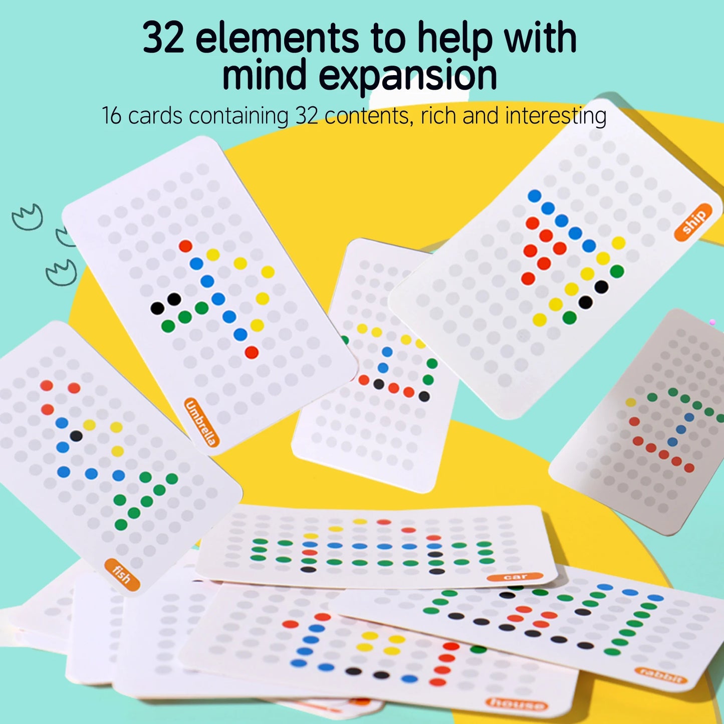 Magnetic Bead Maze for Toddlers DIY Doodle Board with Magnetic Pen Card Puzzle Montessori Educational Preschool Travel Toy Gifts