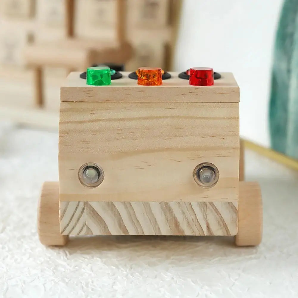 Simulated Gesture Fine Motor Skills Kids Educational Busy Truck Sensory Toy Toddlers Preschool Activity Learning Toy