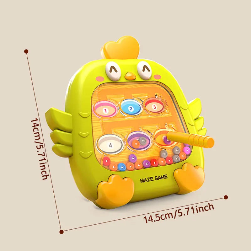 Magnetic Color Number Maze Board for Kids - Montessori Educational Toy Control Focus Training Puzzle Game STEM Sensory Toys